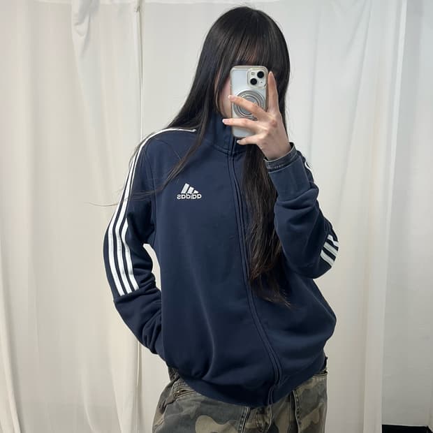 Adidas Navy Cotton Jersey