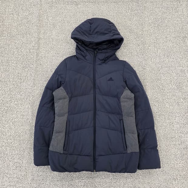 [95] 아디다스 여성 스트레치 덕다운 후드 패딩 점퍼 1217J1