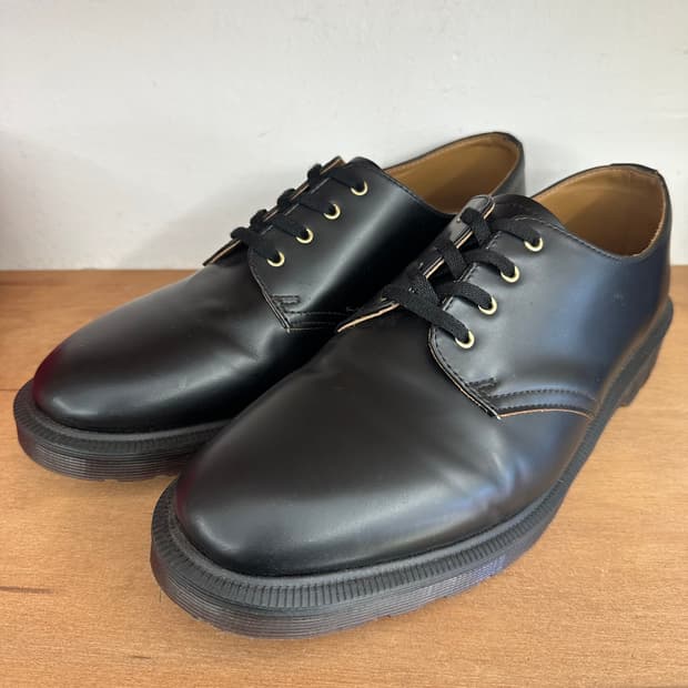 닥터마틴 스미스 4홀 더비슈즈 블랙