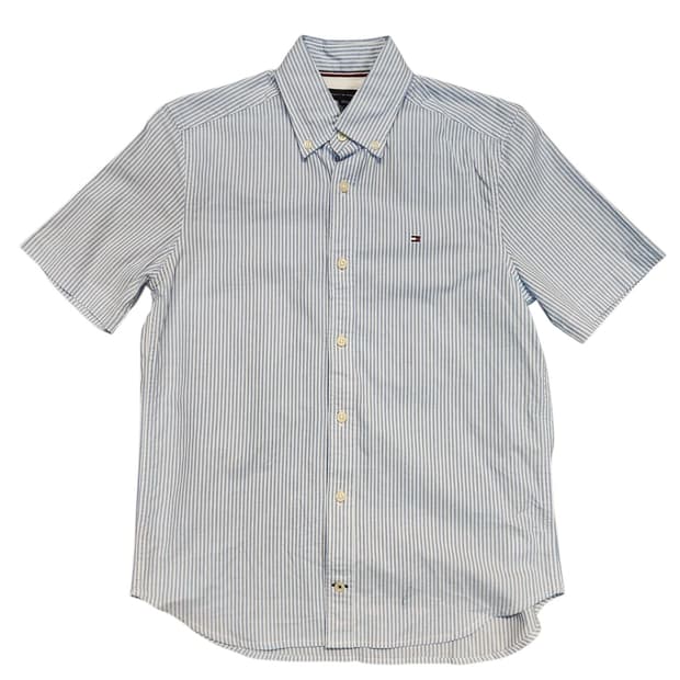 타미힐피거 스트라이프 반팔 셔츠 (XS)