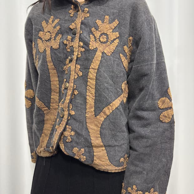 sama sama ethnic design jacket