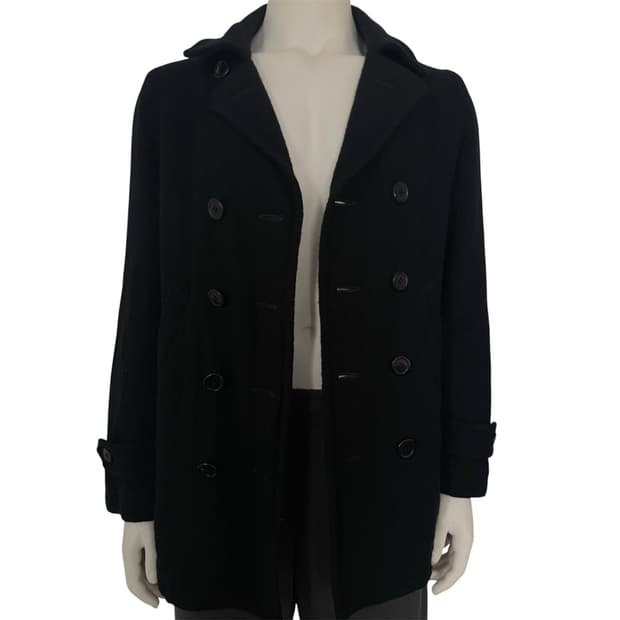 boiled wool coat