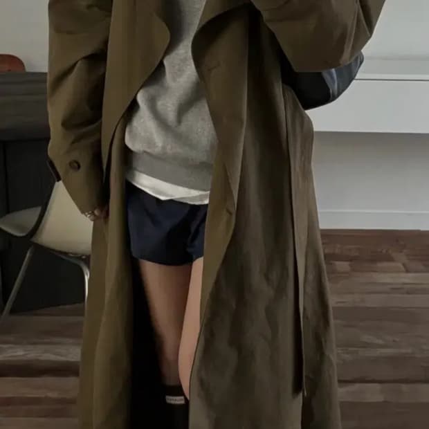 Ged 게드 후디드 사파리 코트