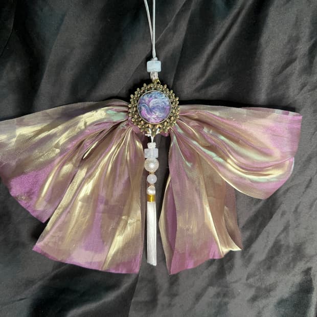 비즈 노리개 키링