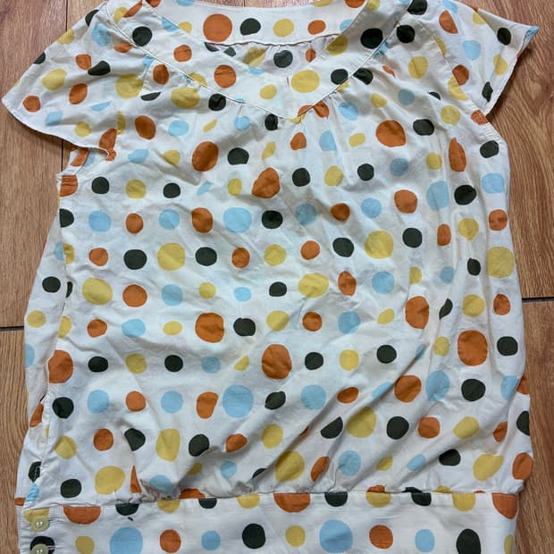 레이어드 dot 모리 반팔