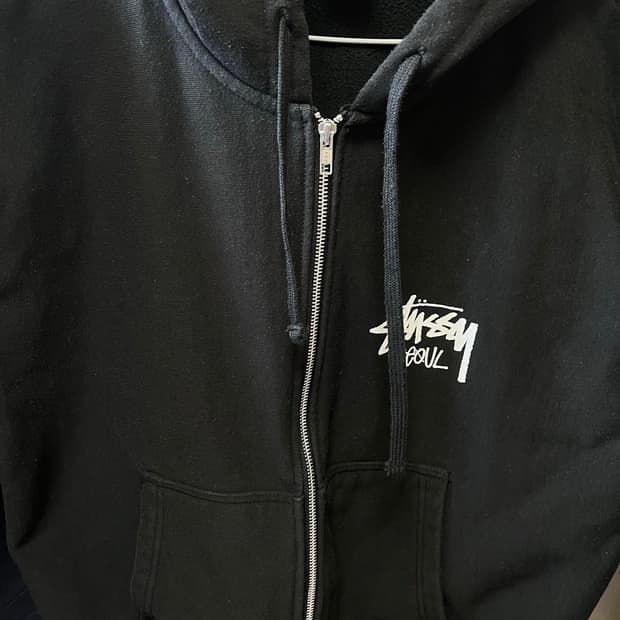 스투시 후드집업