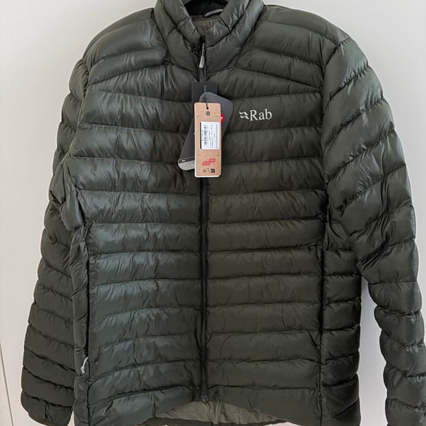 랩 씨러스 패딩 자켓 아미 L