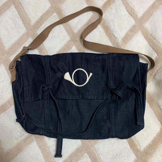 일본 데님 크로스백 