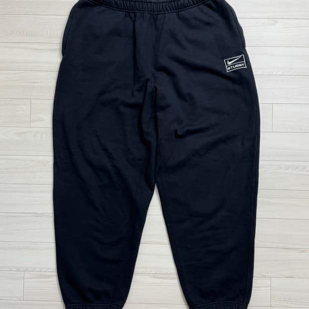 나이키 x 스투시 플리스 조거 팬츠 XL