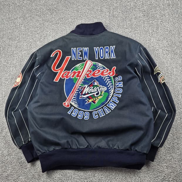 USA JH디자인 1999챔피언 뉴욕양키스 바시티자켓 (M)/ 10183