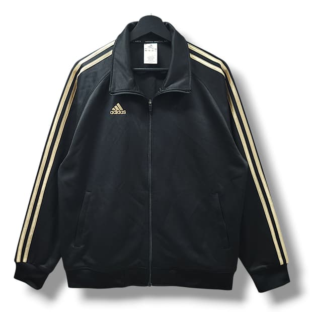 [XL] 아디다스 블랙&골드라인 마샬아츠 트랙탑 져지