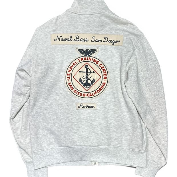 Avirex Cotton Sweat Zip-Up