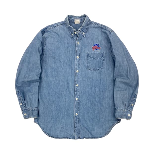 90's 플래닛 할리우드 데님 셔츠