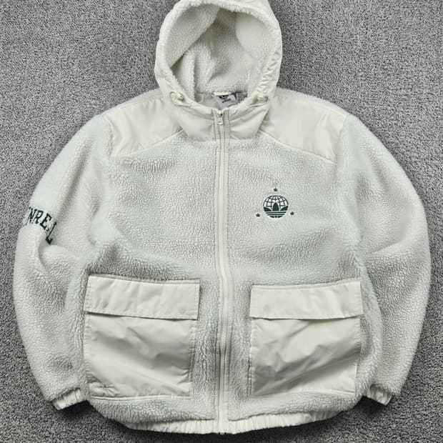 아디다스 MC 쉐르파 플리스 후드집업 자켓 ( L ) / 10372