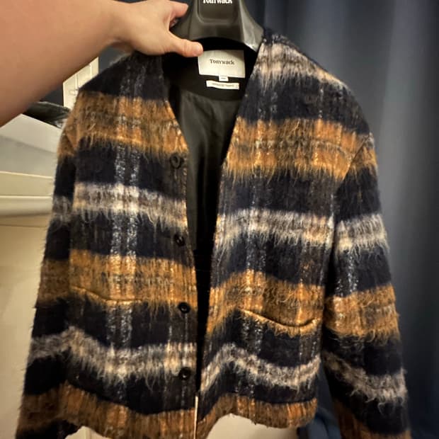 토니웩 모헤어 블루종[L]