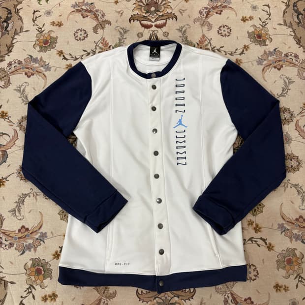 조던 빅로고 코튼 바시티자켓