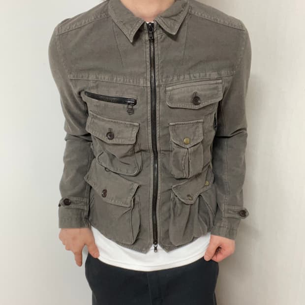 MULTI POCKET UTILITY JACKET
