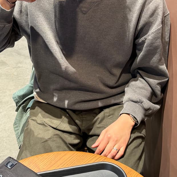 90s RUSSELL sweat faded gray XL USA