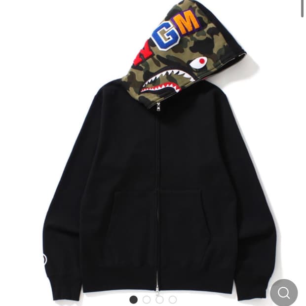 베이프 퍼스트 반카모 샤크후드 녹계