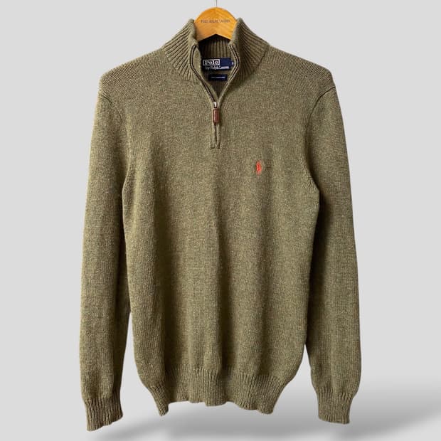 (여성S)폴로 랄프로렌 하프집업 램스울 니트스웨터