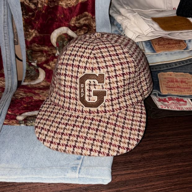 GAP 갭 하운드투스 캡