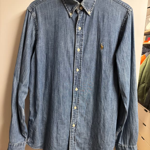 [M] 폴로랄프로렌 클래식핏 데님셔츠
