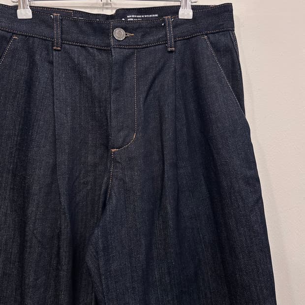 엑스트라오디너리 투턱 샐비지 와이드핏 데님팬츠