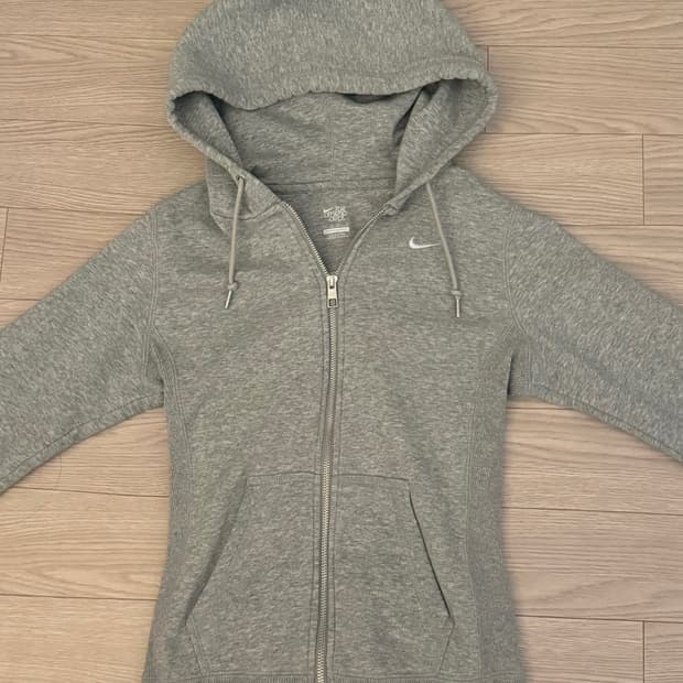 나이키 스우시 슬림핏 후드집업