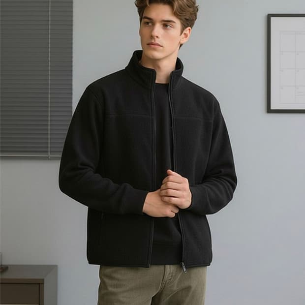 새상품 기모 후리스 집업점퍼 95,100,110