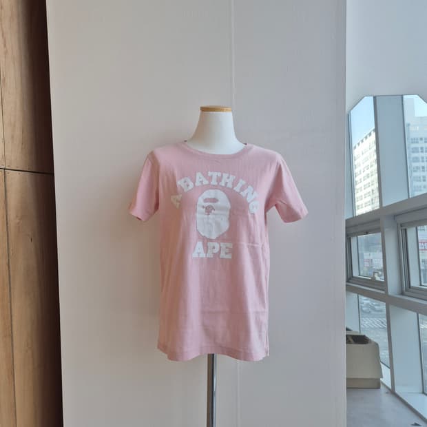 베이프 핑크 반팔