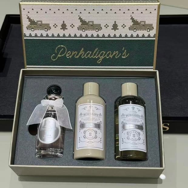 새상품) 펜할리곤스 루나 25년 크리스마스 홀리데이 세트