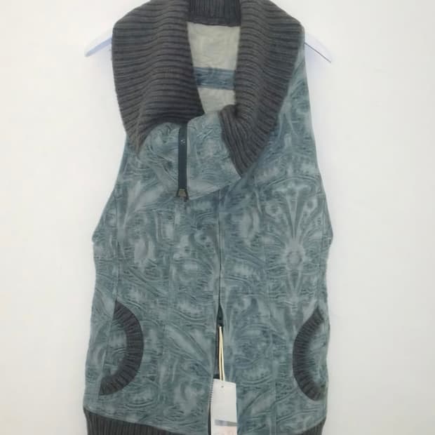 파우닝133 빈티지 니트 베스트 ritsuko shirahama 브랜드