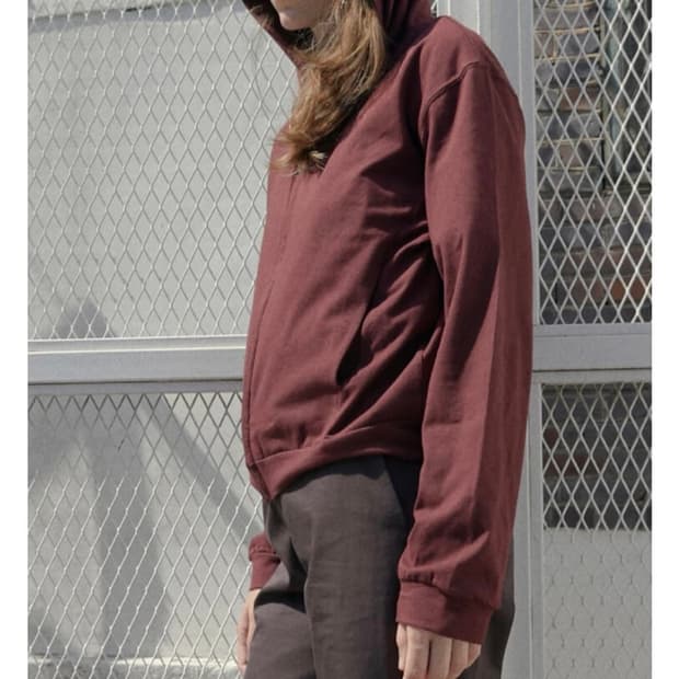 Mudule 후드집업 버건디(2 Size)