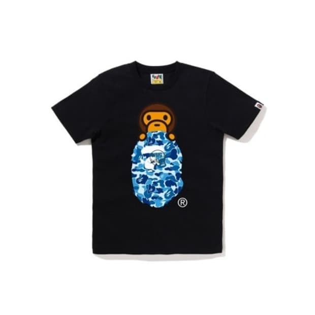 베이프 카모 마일로 반팔 2xs 