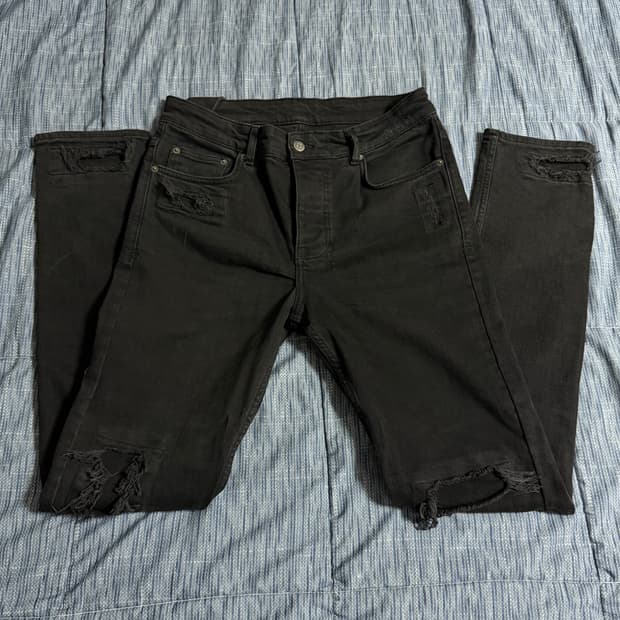 (32) Ksubi 수비 Chitch 보니야드 데님 진 블랙 