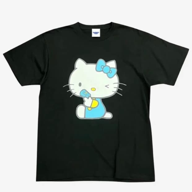 산리오 썸머소닉 반팔 티셔츠