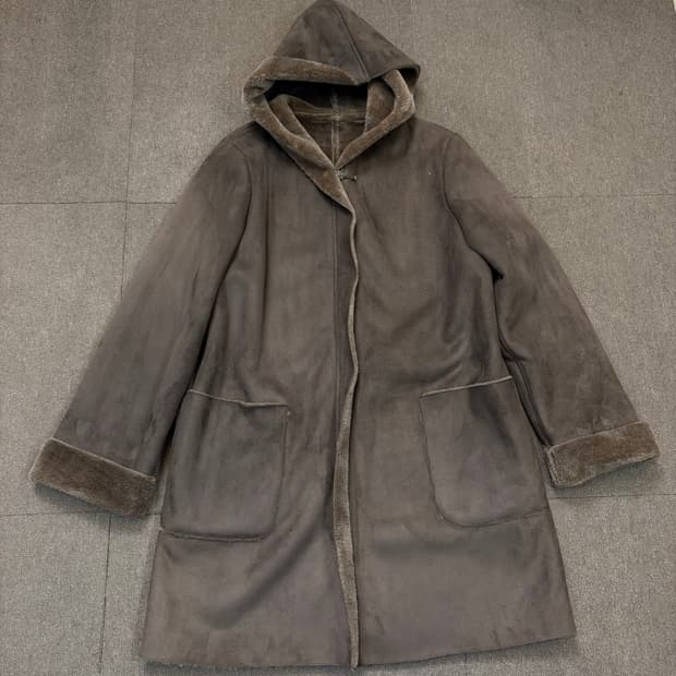 a.V.V japan 우먼스 스웨이드 무스탕 