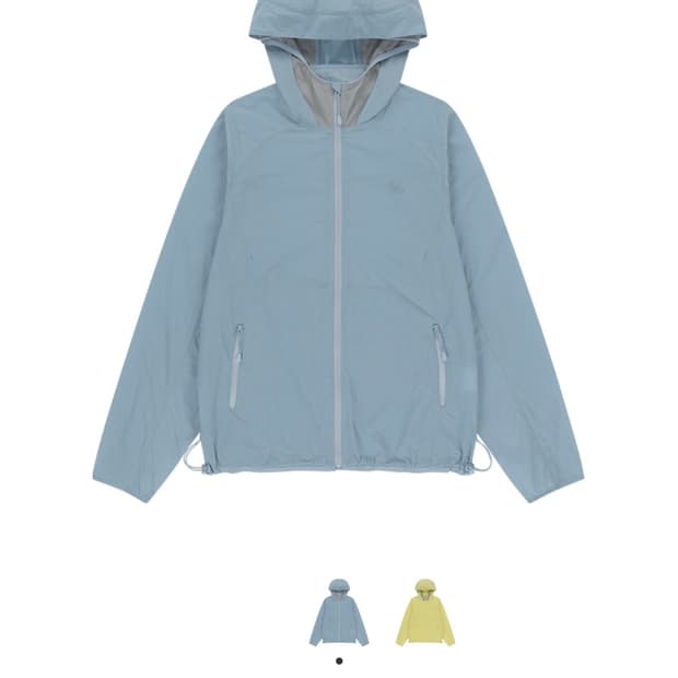 (택 제거) 산산기어 스트림라인 후드 자켓 스카이블루 사이즈 1 