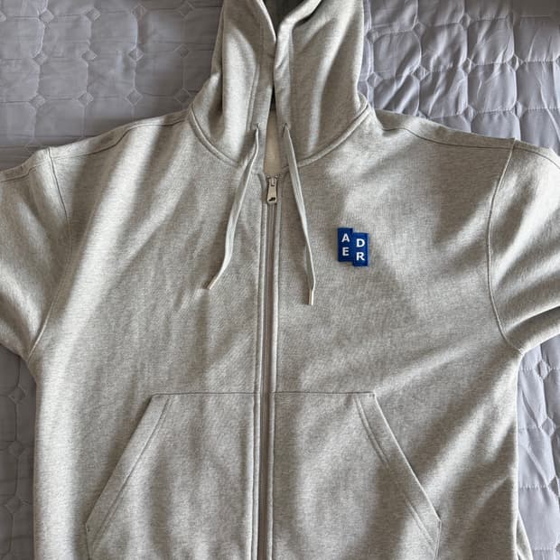 아더에러 후드 집업 M