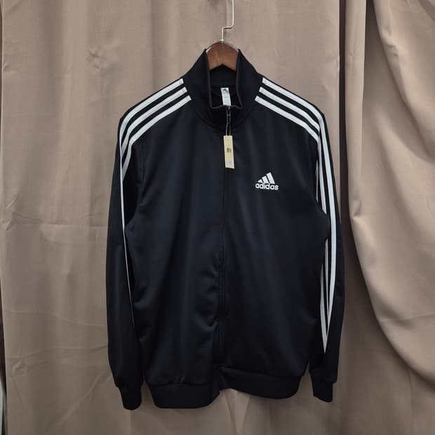아디다스 삼선 트랙탑 블랙 XL