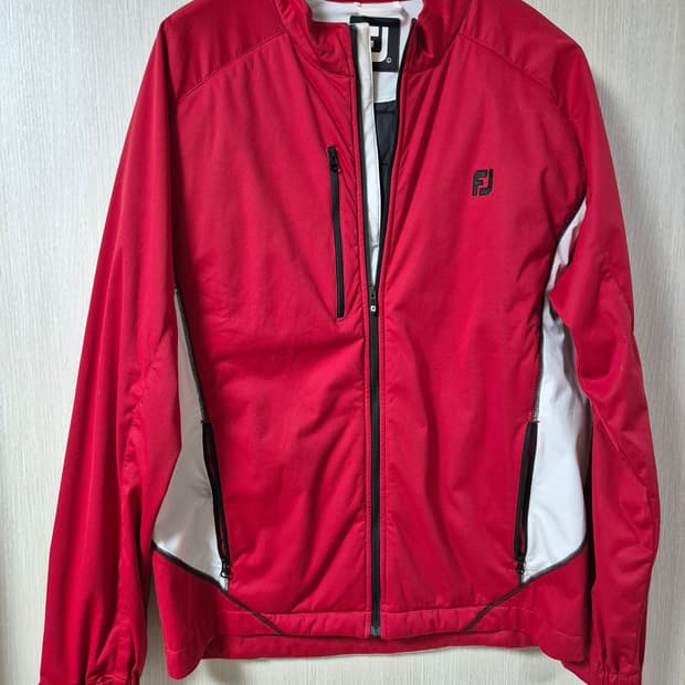 FJ 풋조이 골프 하이브리드 경량 누빔 방풍 자켓  라지
