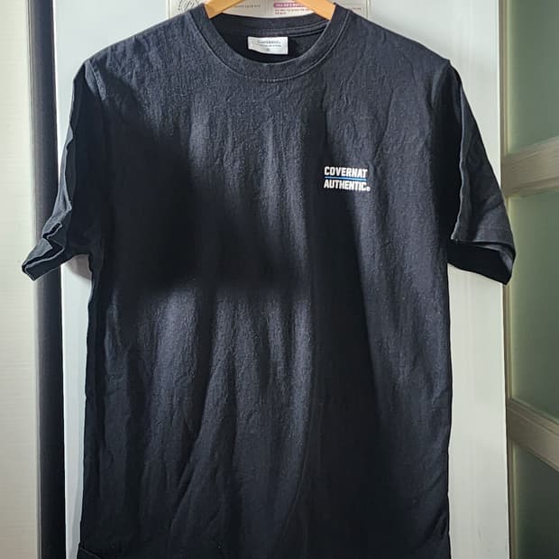 커버낫 블랙 반팔 티셔츠 M