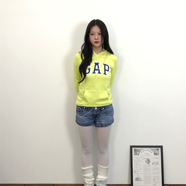 Gap Neon Logo Hoodie