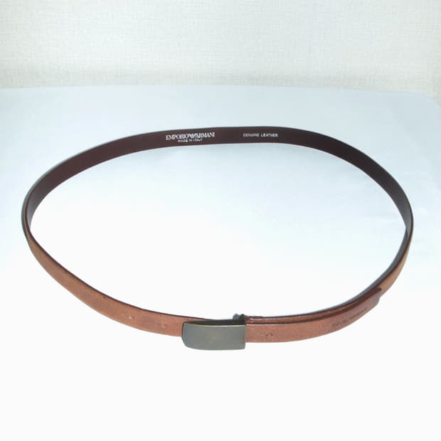 Thin Leather Belt