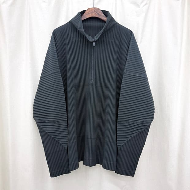 옴므플리세 하프집업 아노락 4사이즈