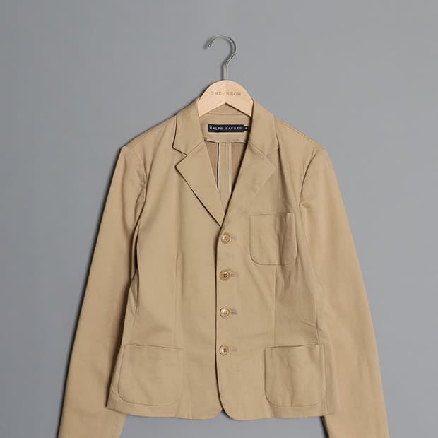 RALPH LAUREN Stretch Cotton Blazer