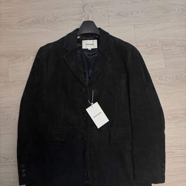 M 토니웩 스웨이드 테일러 블레이저 블랙 미시착 새제품 판매