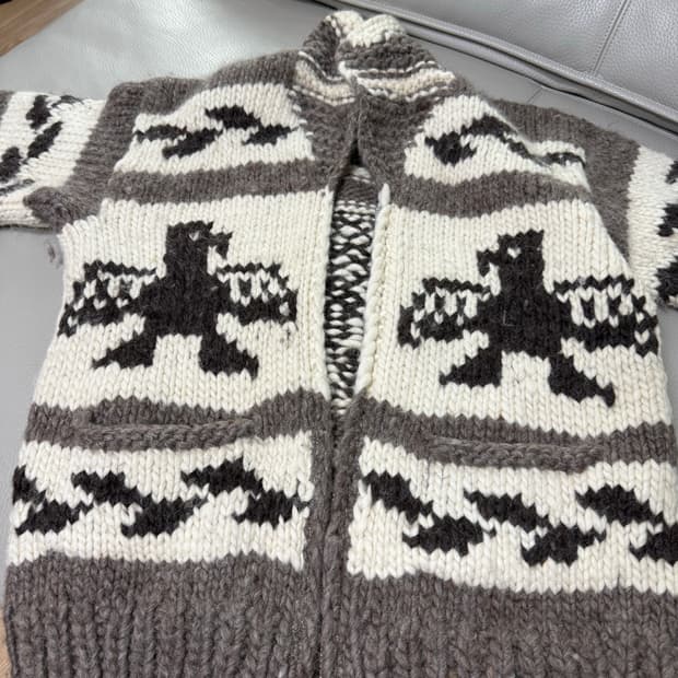 카나타 코위찬 니트 집업