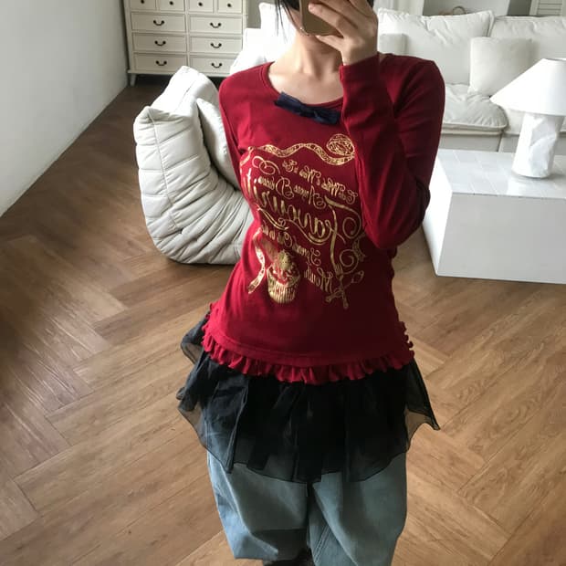 vintage frill t-shirts