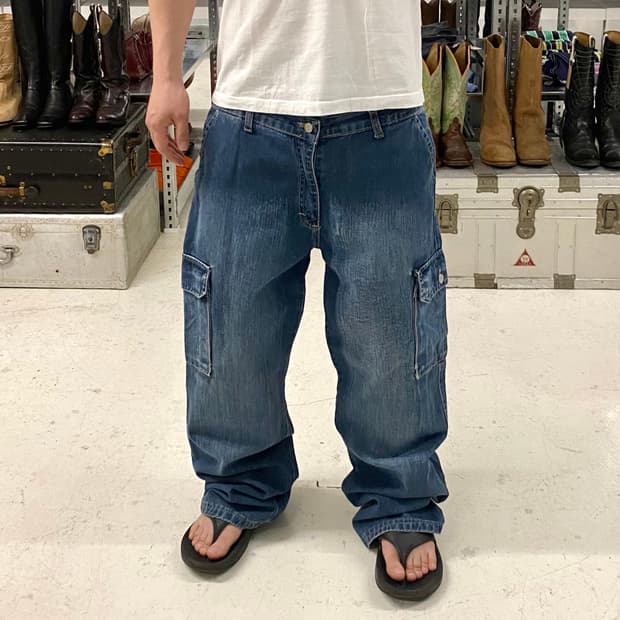 DIESEL cargo denim pant 디젤 카고 데님팬츠